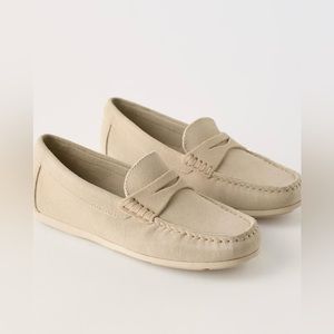 Zara’s suede loafers Zara shoes PREOWNED